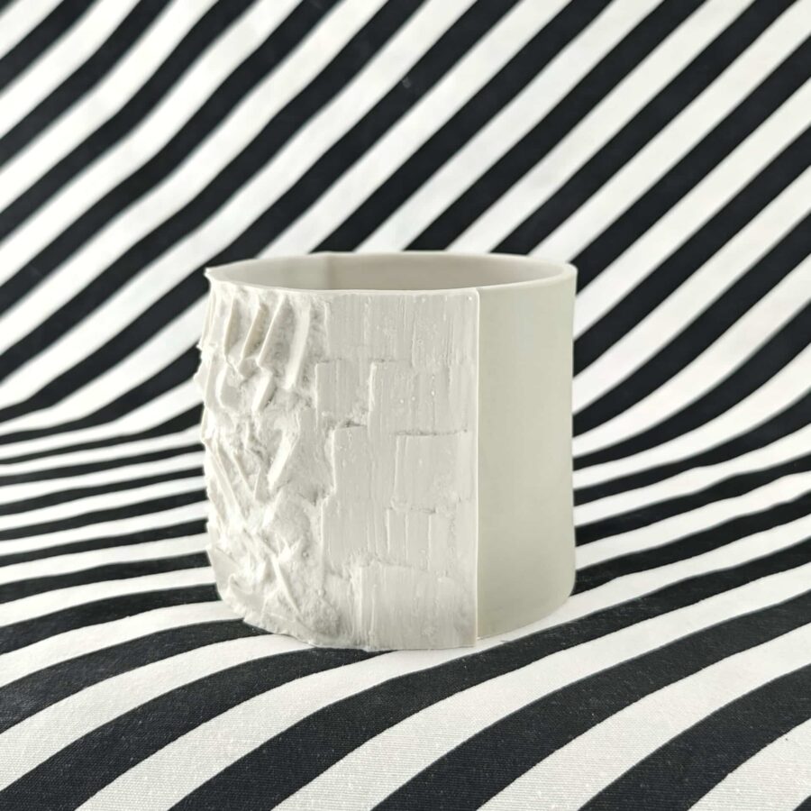 Moyen cache-pot Volto vert